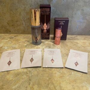 New!Bundle of Charlotte Tilbury products: setting spray,lipstick and magic cream
